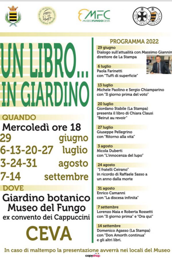 UN LIBRO IN GIARDINO PROGRAMMA 22